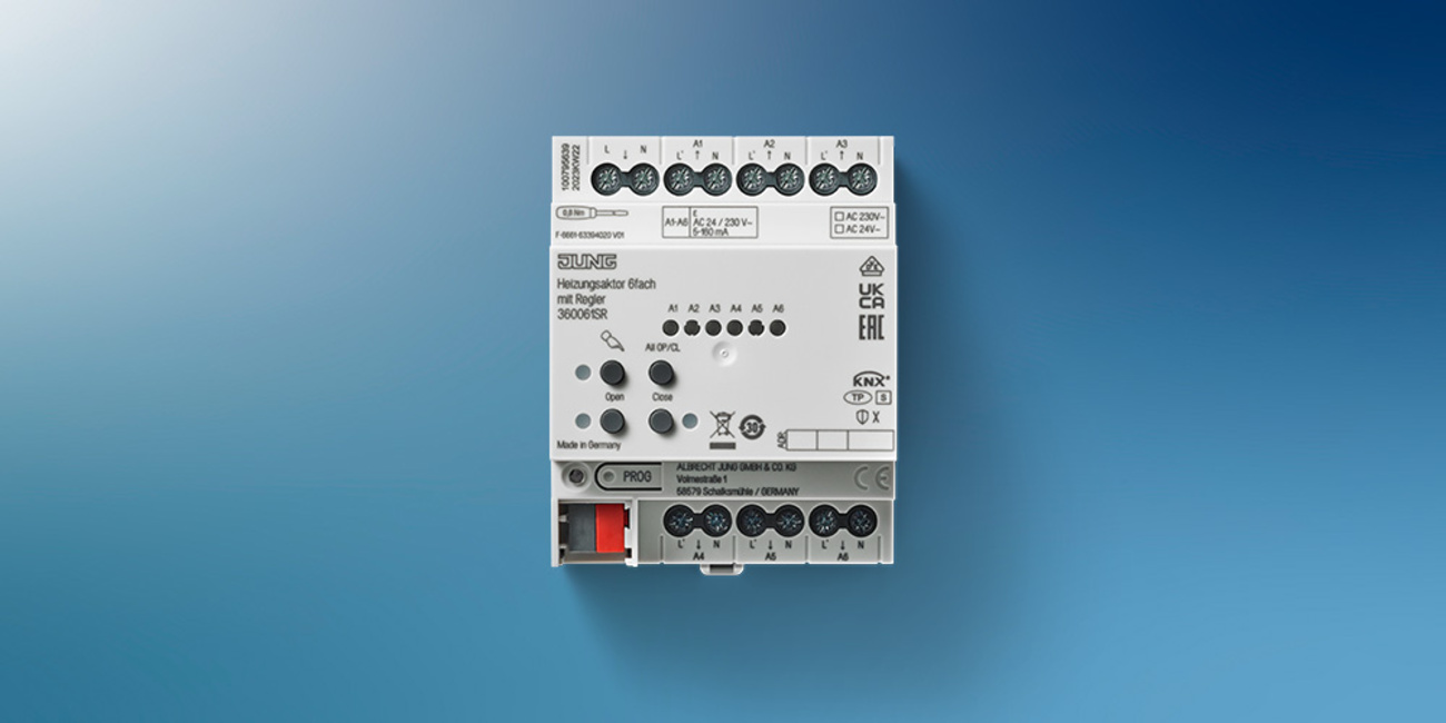KNX Heizungsaktor 6-fach bei Elektro Walther in Wiepersdorf
