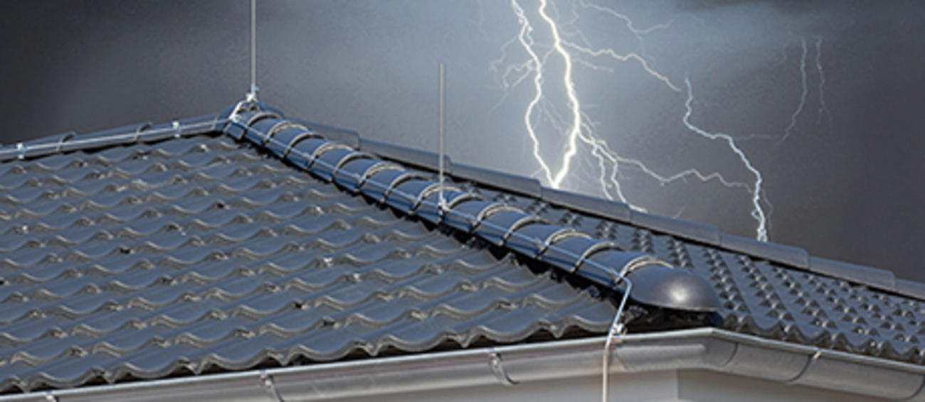 Äußerer Blitzschutz bei Elektro Walther in Wiepersdorf