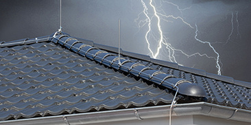 Äußerer Blitzschutz bei Elektro Walther in Wiepersdorf